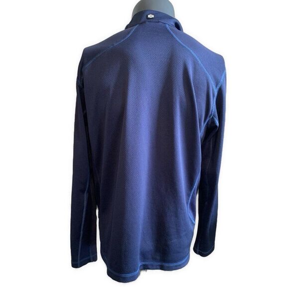 Puma Mens Navy Blue White Zip Up Track Jacket Large - Picture 2 of 4